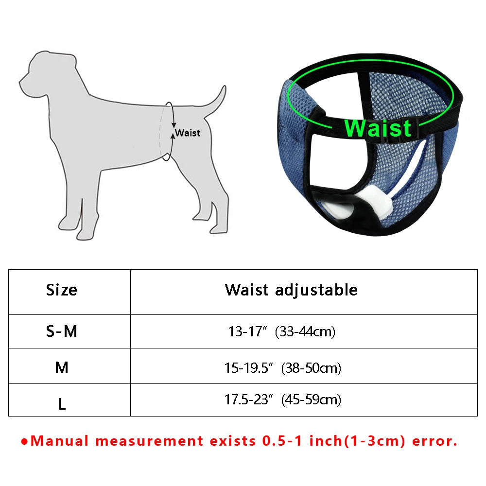 Soft Dog Diaper Pant Reusable Physiological Pants Washable Female Male Dogs Shorts Absorbent Pets Underwear Sanitary Panties