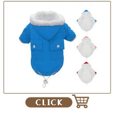 Winter Dog Clothes Coat Waterproof Warm Pet Vest Jacket Chihuahua French Bulldog Clothes Small Dogs roupas para cachorro