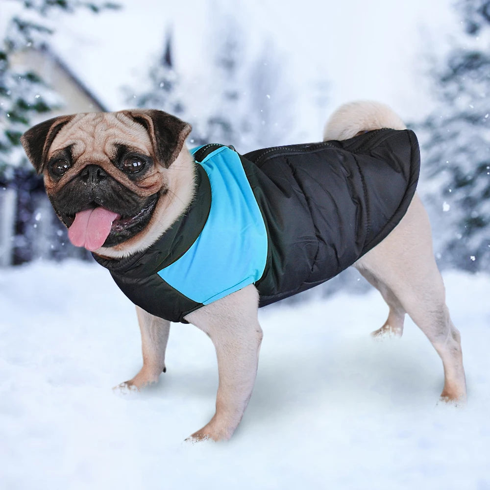 Winter Dog Clothes Coat Waterproof Warm Pet Vest Jacket Chihuahua French Bulldog Clothes Small Dogs roupas para cachorro