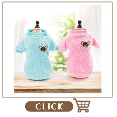 Winter Dog Clothes Coat Waterproof Warm Pet Vest Jacket Chihuahua French Bulldog Clothes Small Dogs roupas para cachorro