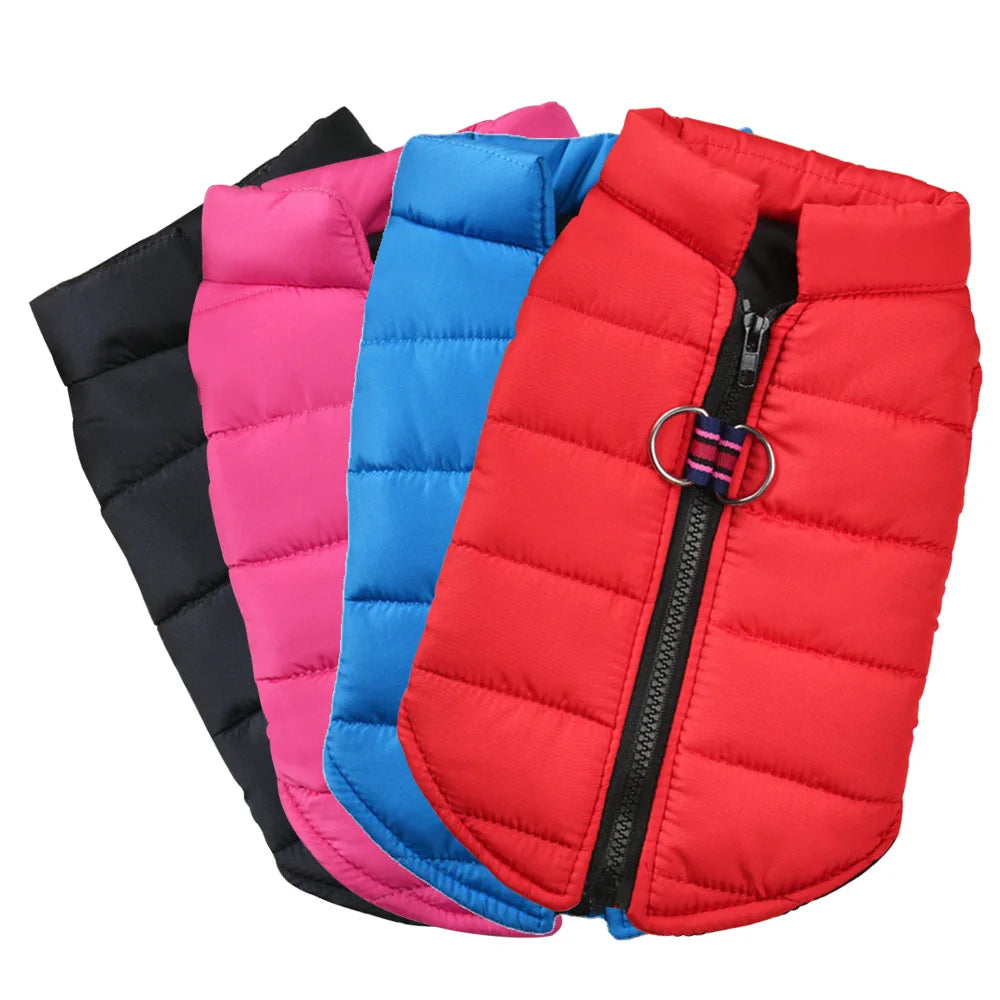 Winter Warm Dog Clothes Jacket Soft Pet Puppy Vest Coat Puppy Coat For Small Medium Dogs Cats Chihuahua Bulldog Clothing Perro