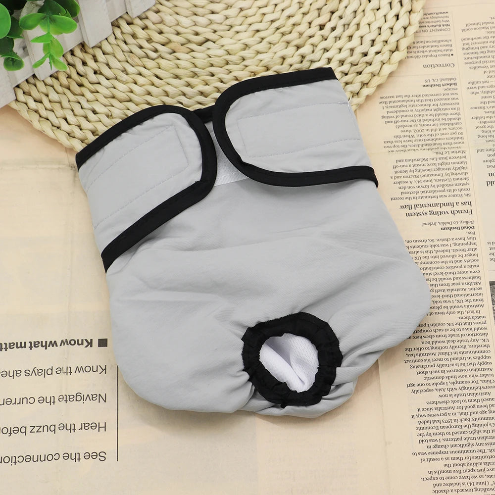 Reusable Dog Diaper Pant Physiological Pants Washable Female Girl Dogs Shorts Pants Absorbent Pets Underwear Sanitary Panties