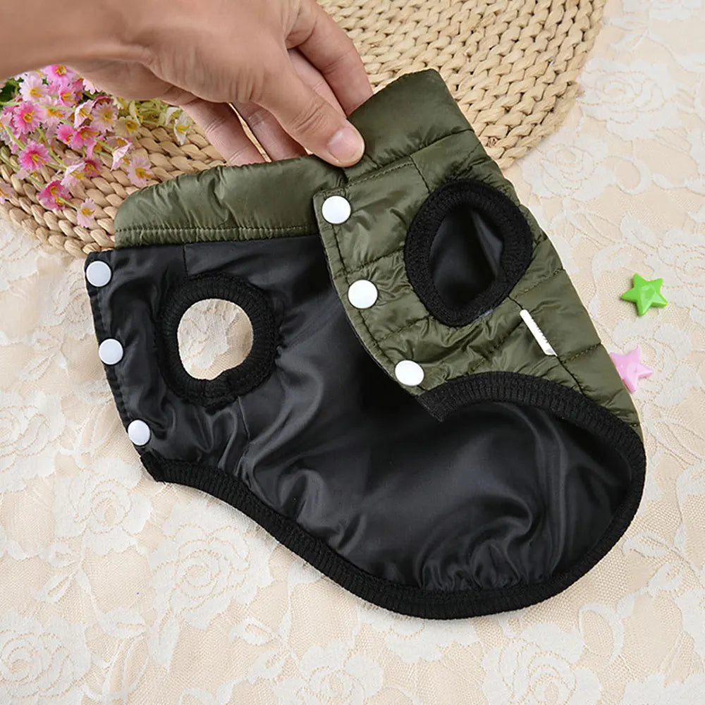 Small Dog Clothes Warm Pet Cat Puppy Coats Down Jacket  Winter Dog Kitten Clothing For Small Medium Dogs Chihuahua  Pet Costume