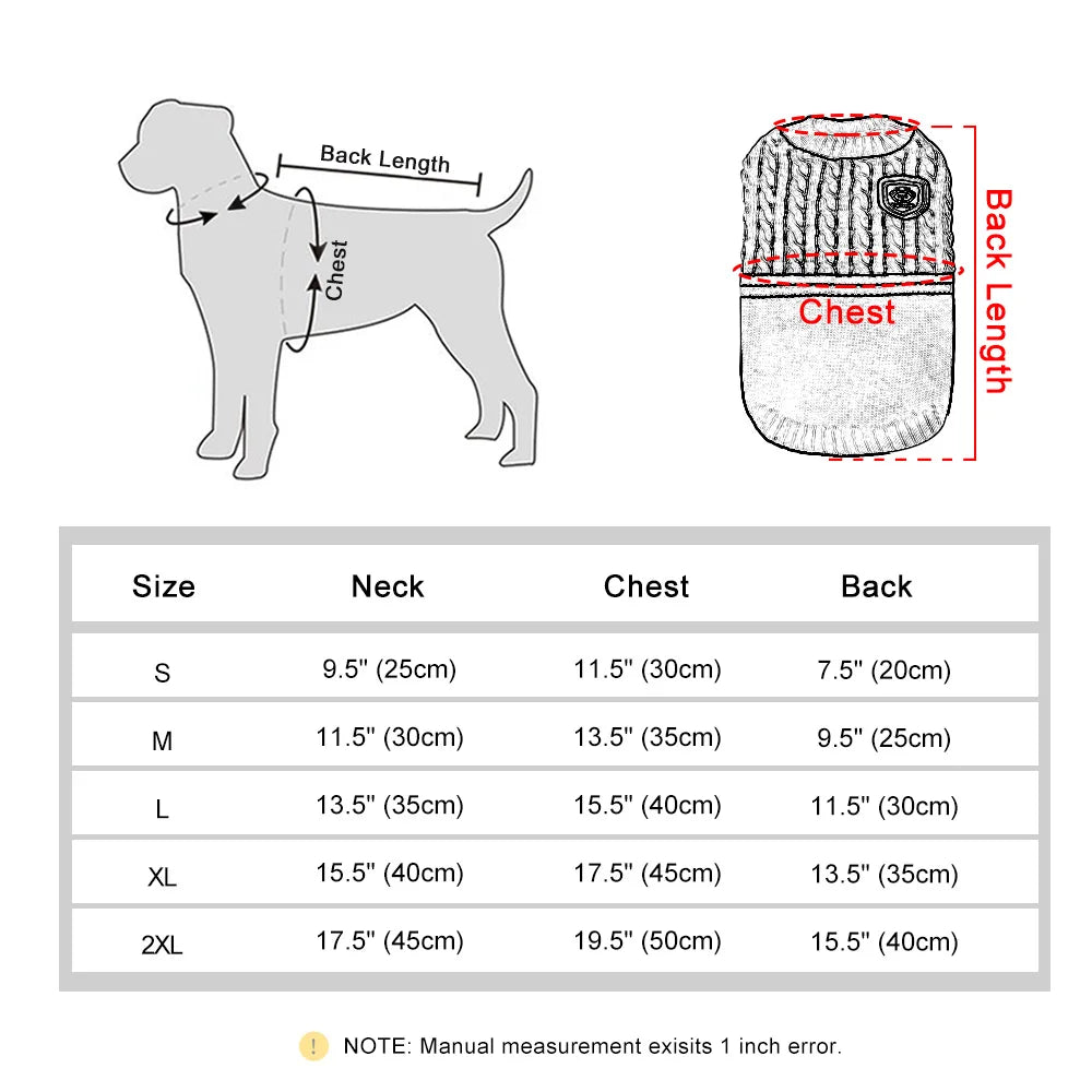 Warm Dog Knitted Sweater College Style Dog Puppy Clothing Costumes Pet Cat Pullover Outfit for Small Medium Dogs Schnauzer Teddy