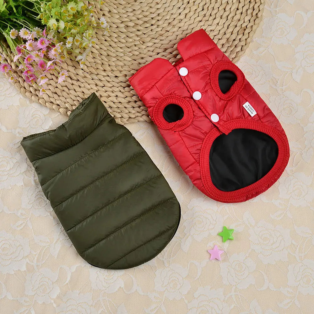 Small Dog Clothes Warm Pet Cat Puppy Coats Down Jacket  Winter Dog Kitten Clothing For Small Medium Dogs Chihuahua  Pet Costume