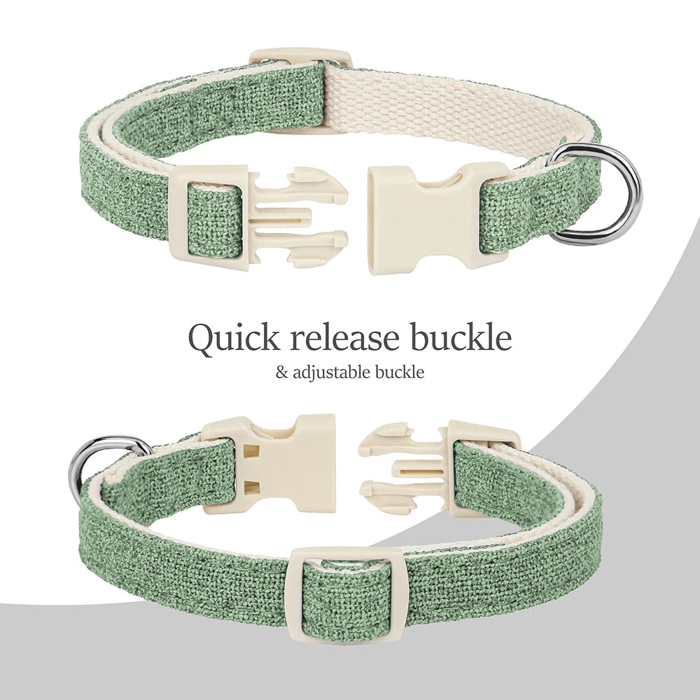 Nylon Dog Collar Harness Leash Cute Bowtie Puppy Dogs Harnesses Adjustable Pet Collars Vest With Lead for Small Medium Dogs Pug